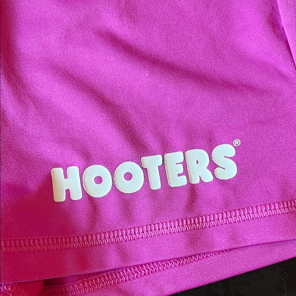 Hooters Vibrant Pink/Purple Mini Shorts - Picture 3 of 9